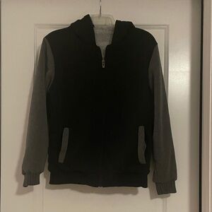 Kids Black and Gray Hoodie